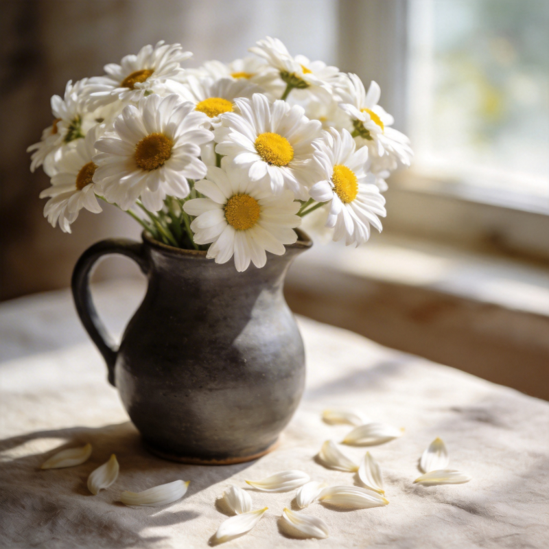 雏菊静谧时光图片