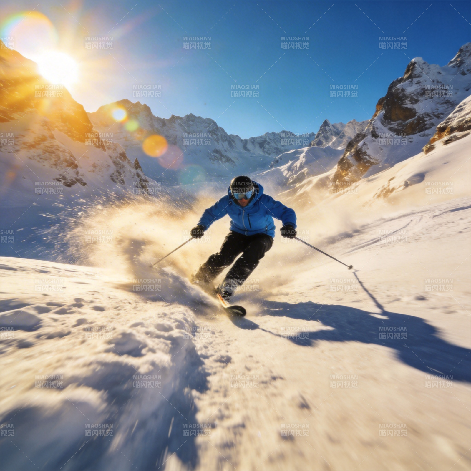 雪域疾驰 尽享滑雪乐趣图片