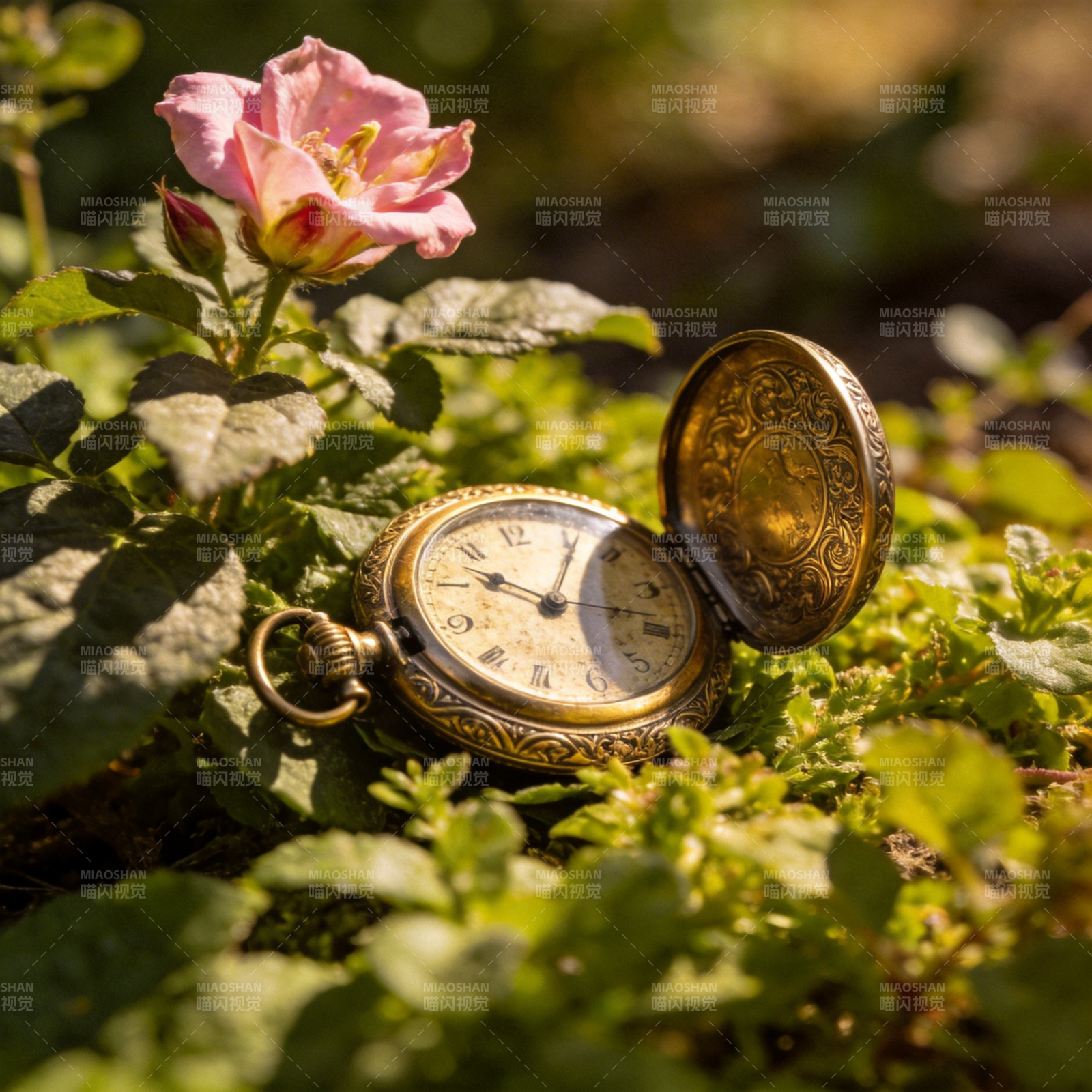 时光与玫瑰图片