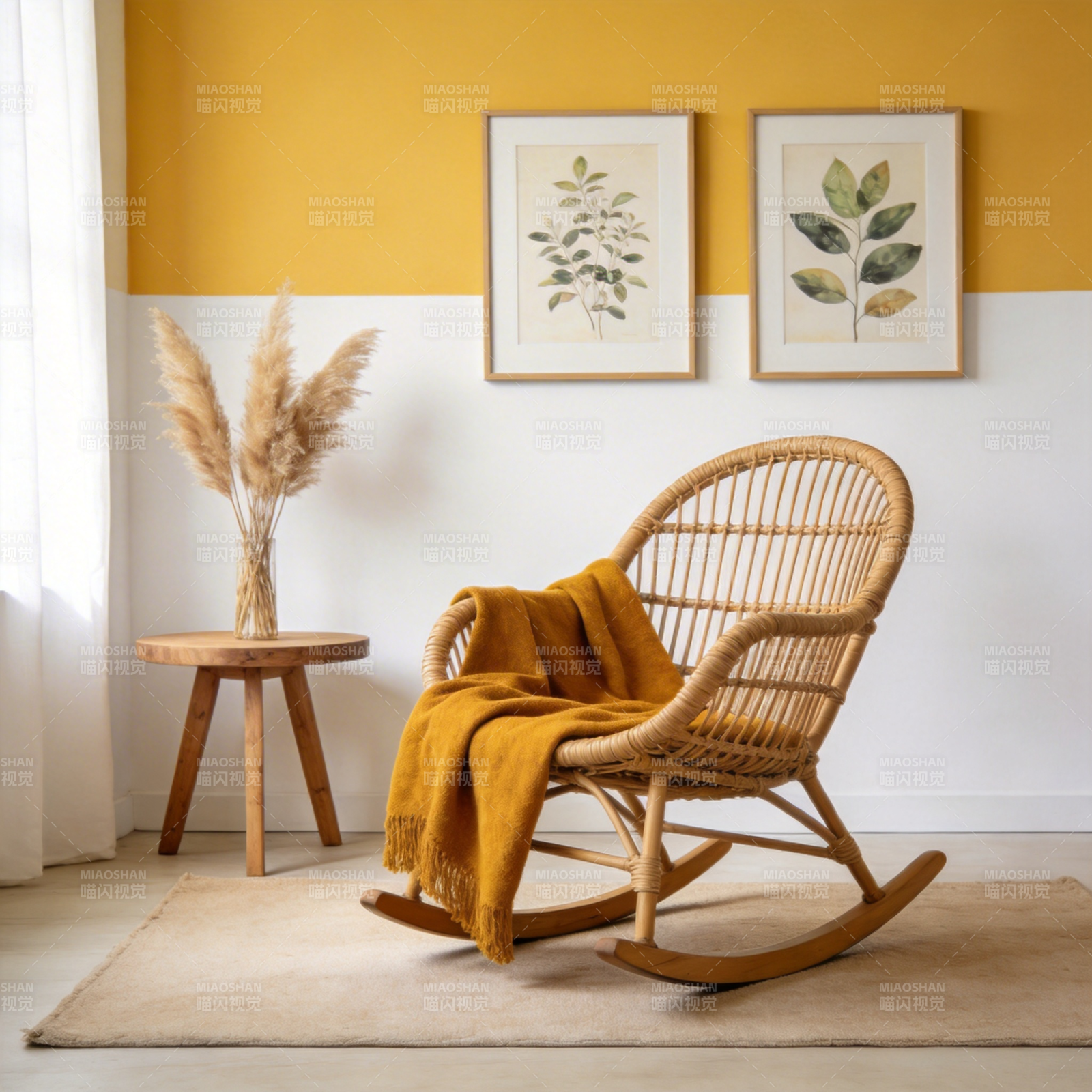 温馨秋日角落图片