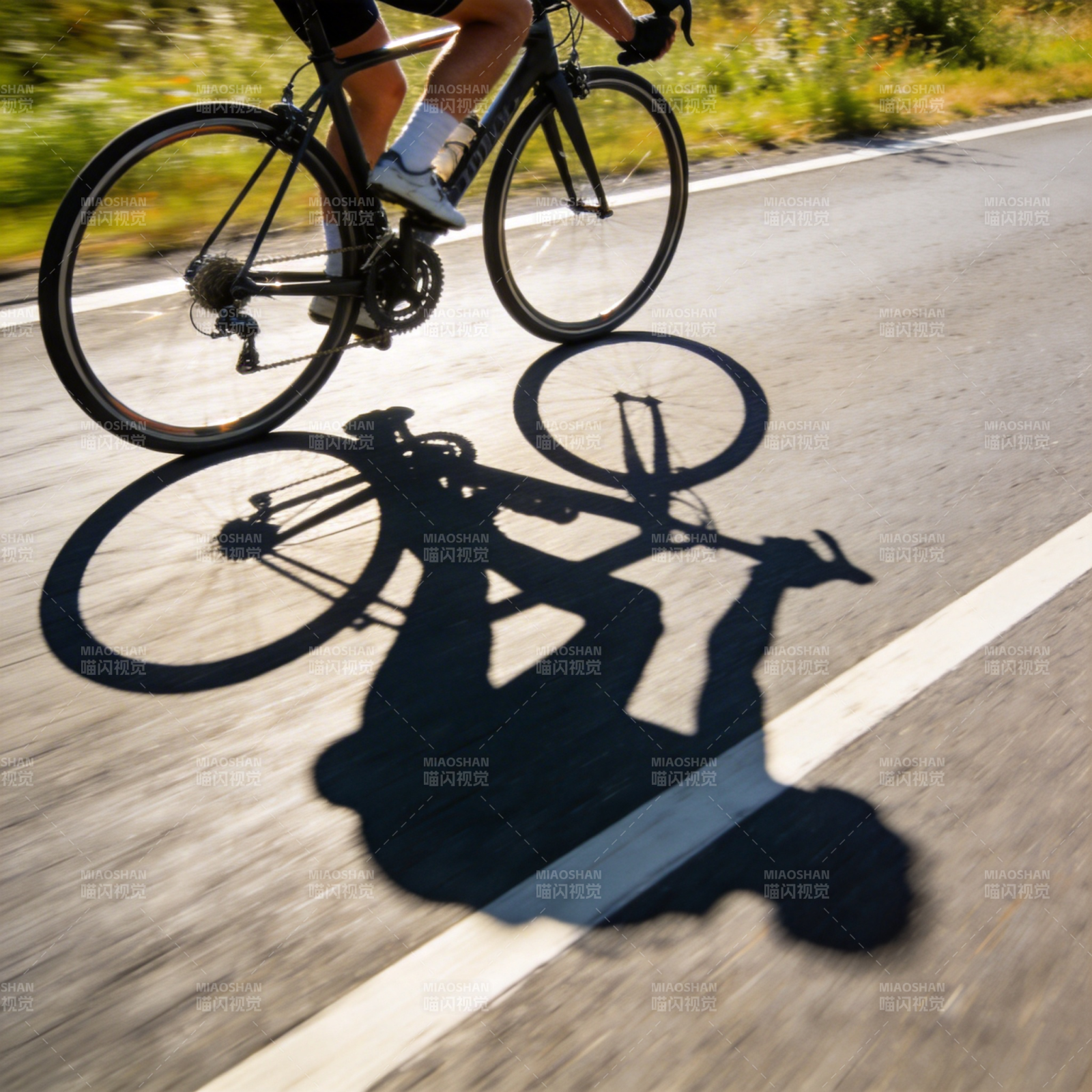 骑行影动图片