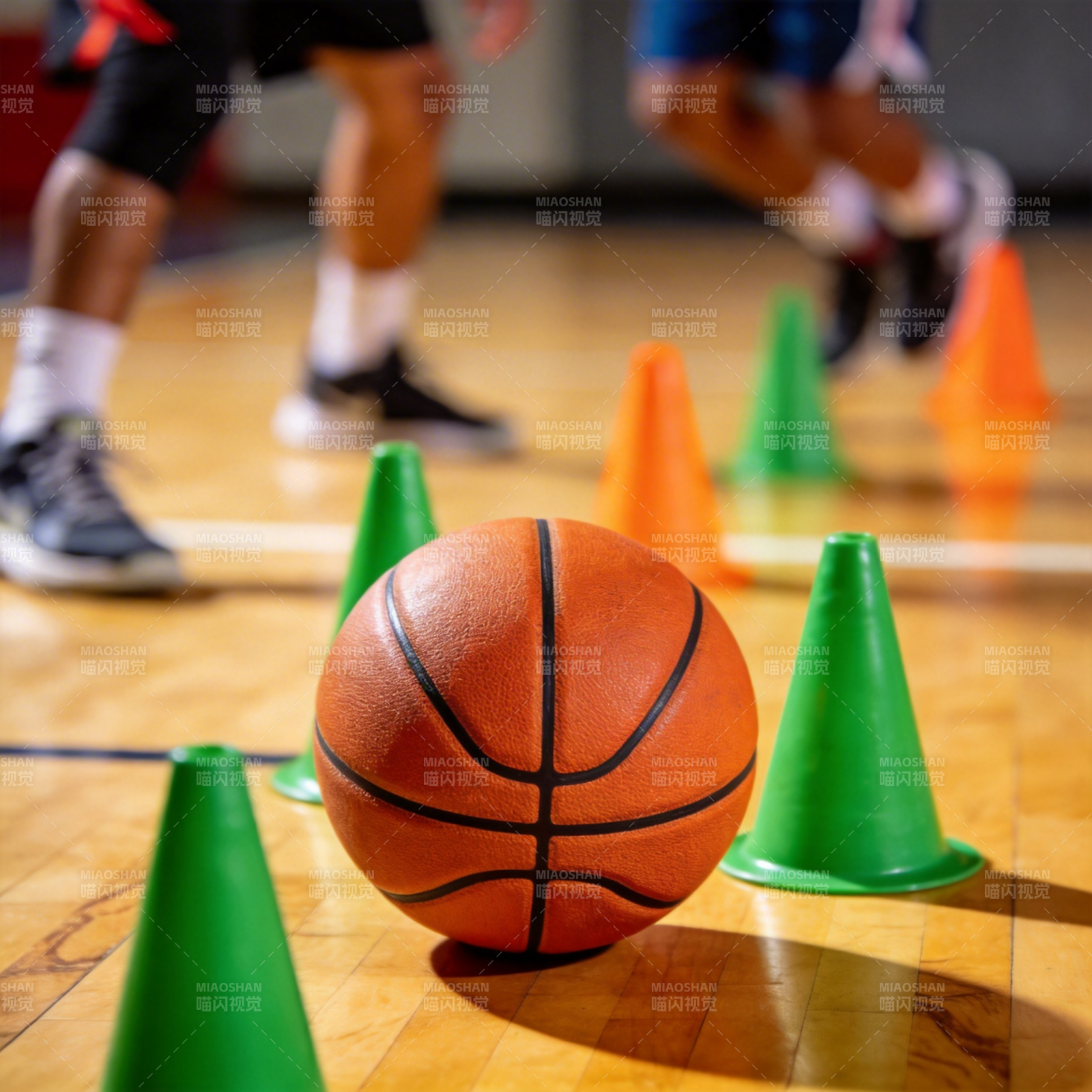 篮球训练现场图片