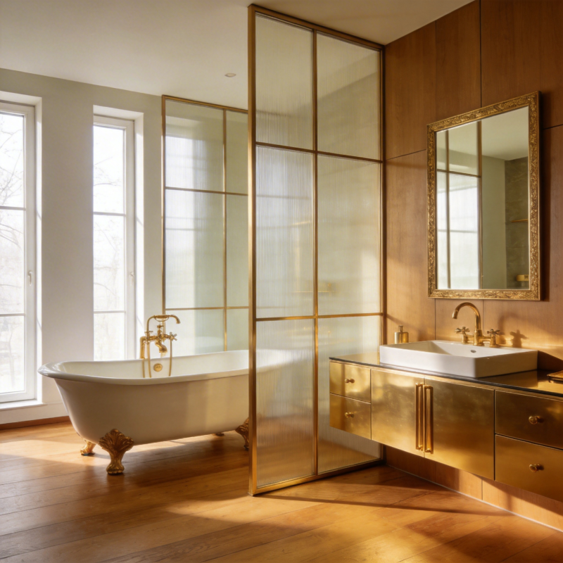 金色浴室 奢华典雅图片