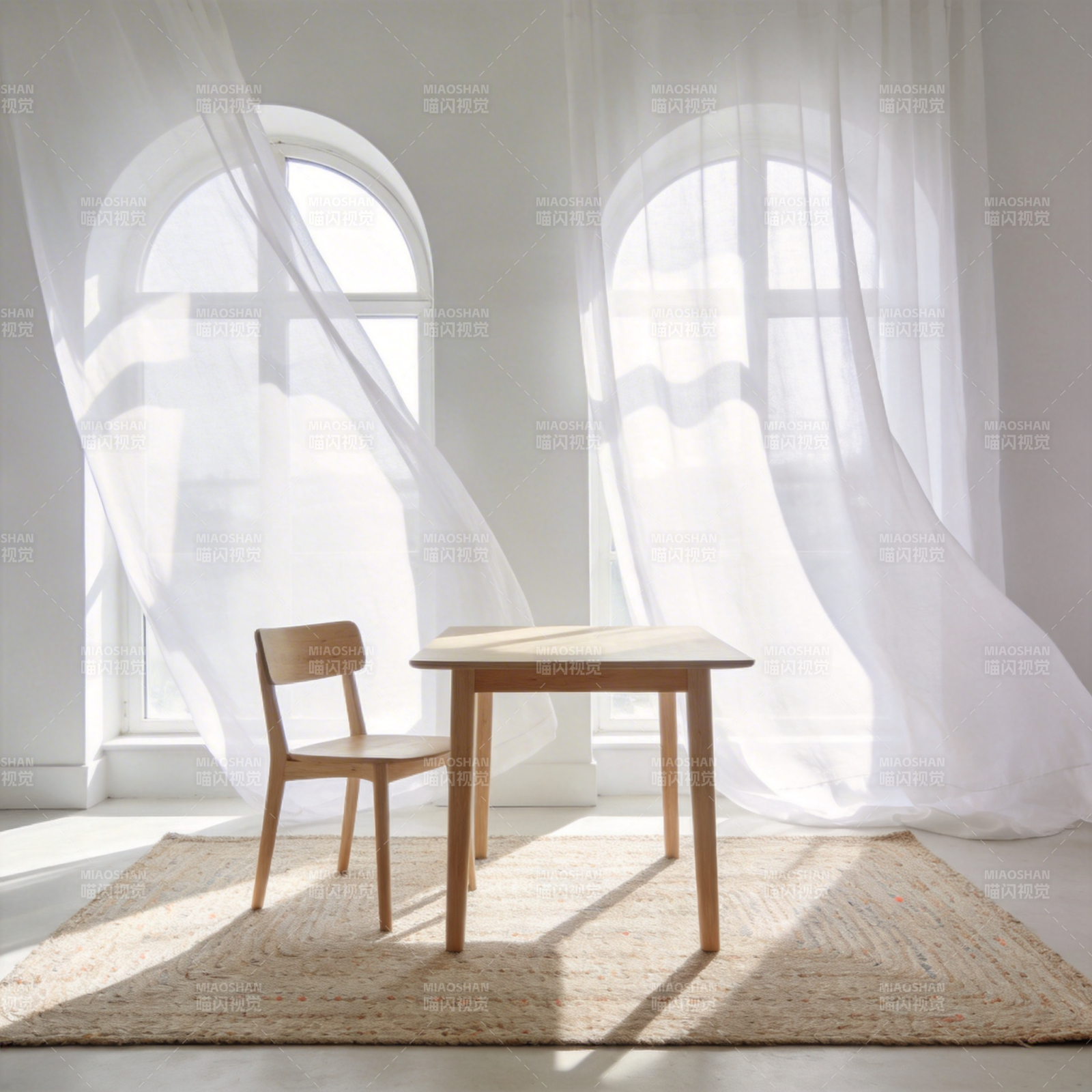 光影中的静谧角落图片