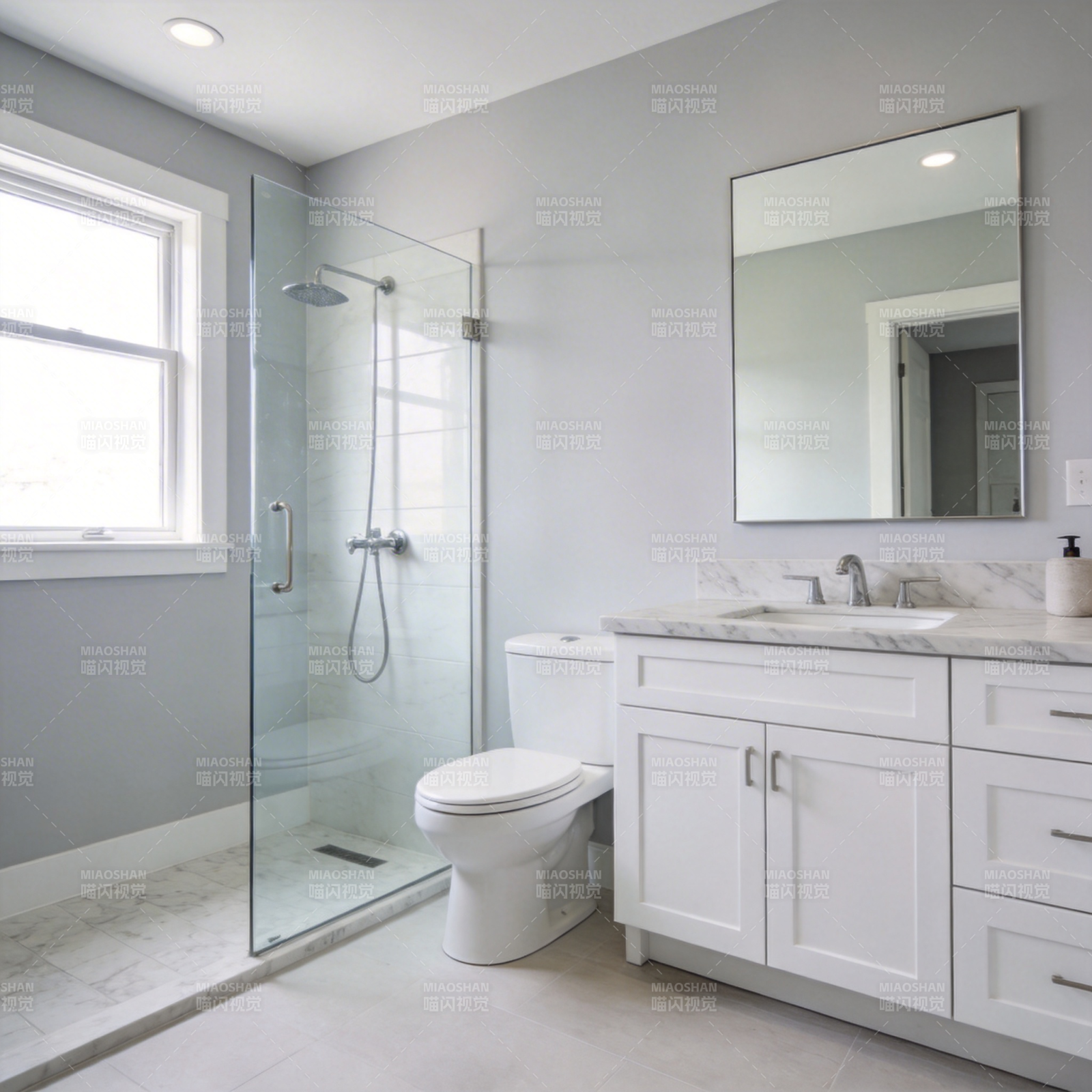 现代简约浴室设计图片