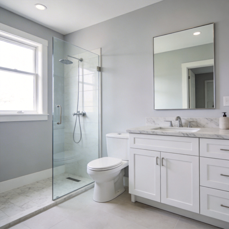 现代简约浴室设计图片