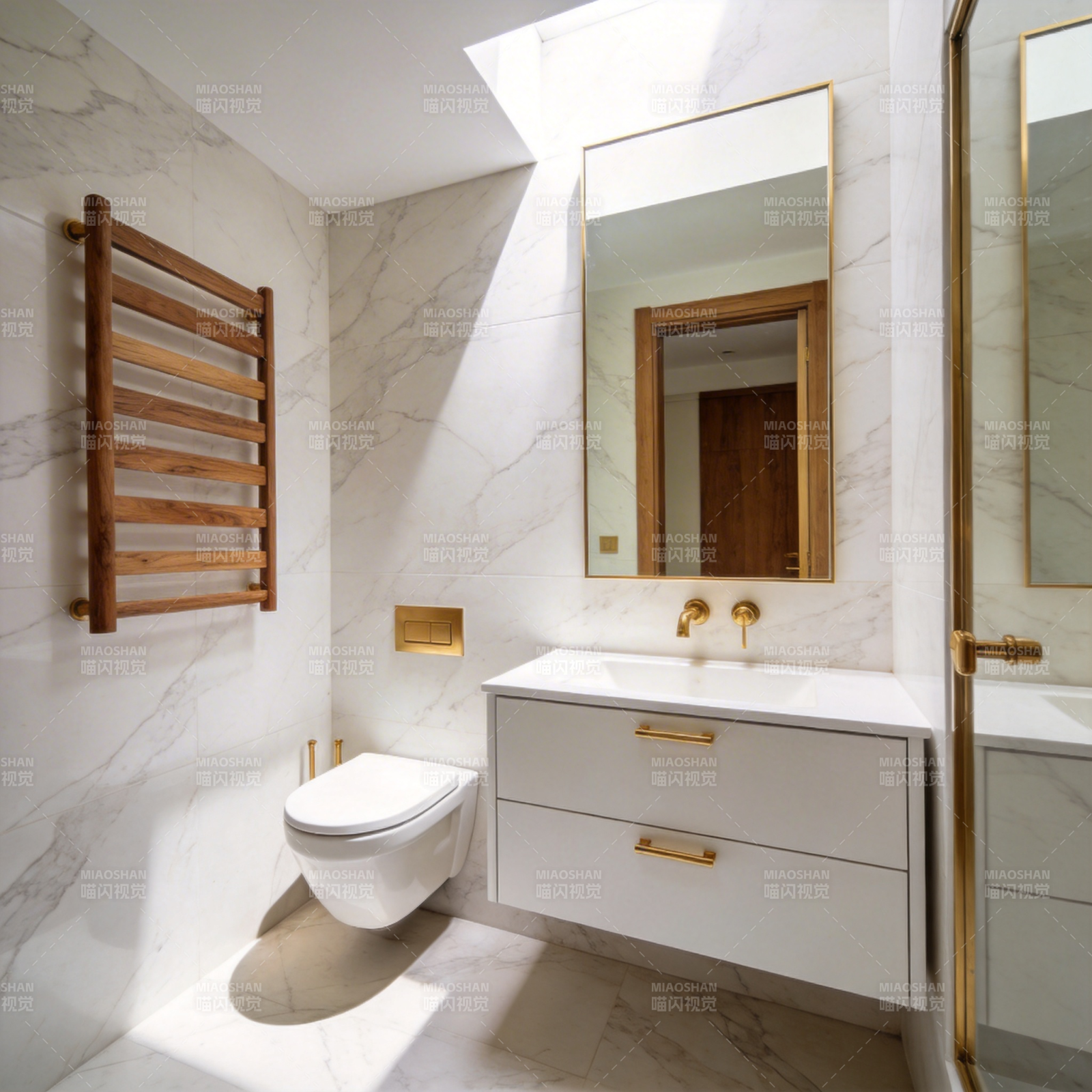 现代简约浴室设计图片