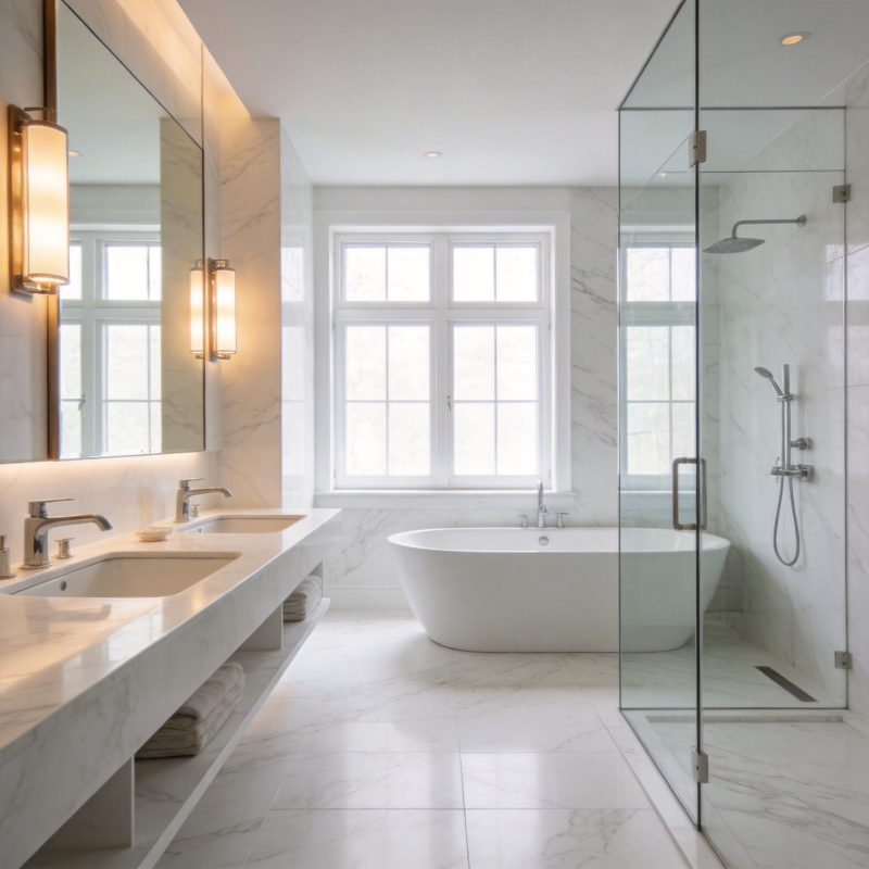 现代简约浴室设计图片