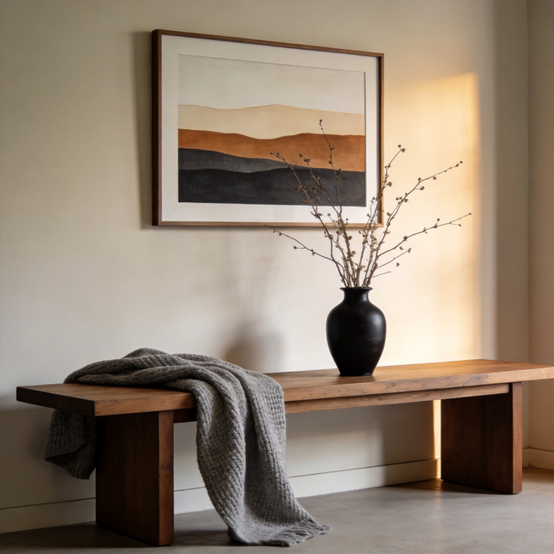 静谧木凳雅居图片