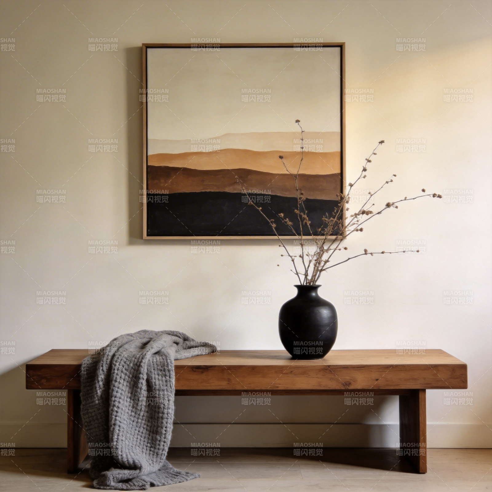 静谧家居一角图片