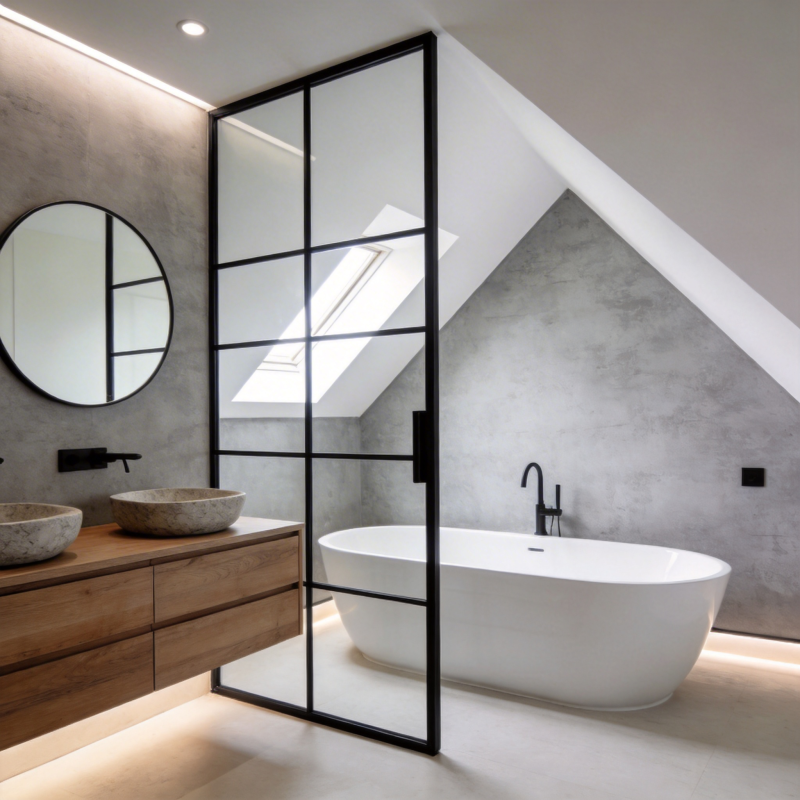 现代简约浴室设计图片