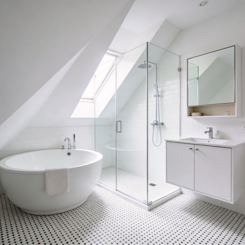 现代简约浴室设计图片