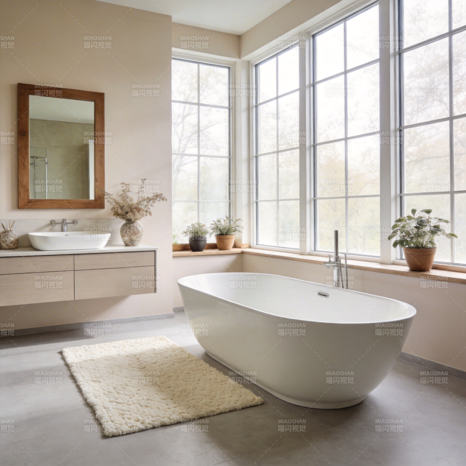 现代简约浴室设计图片