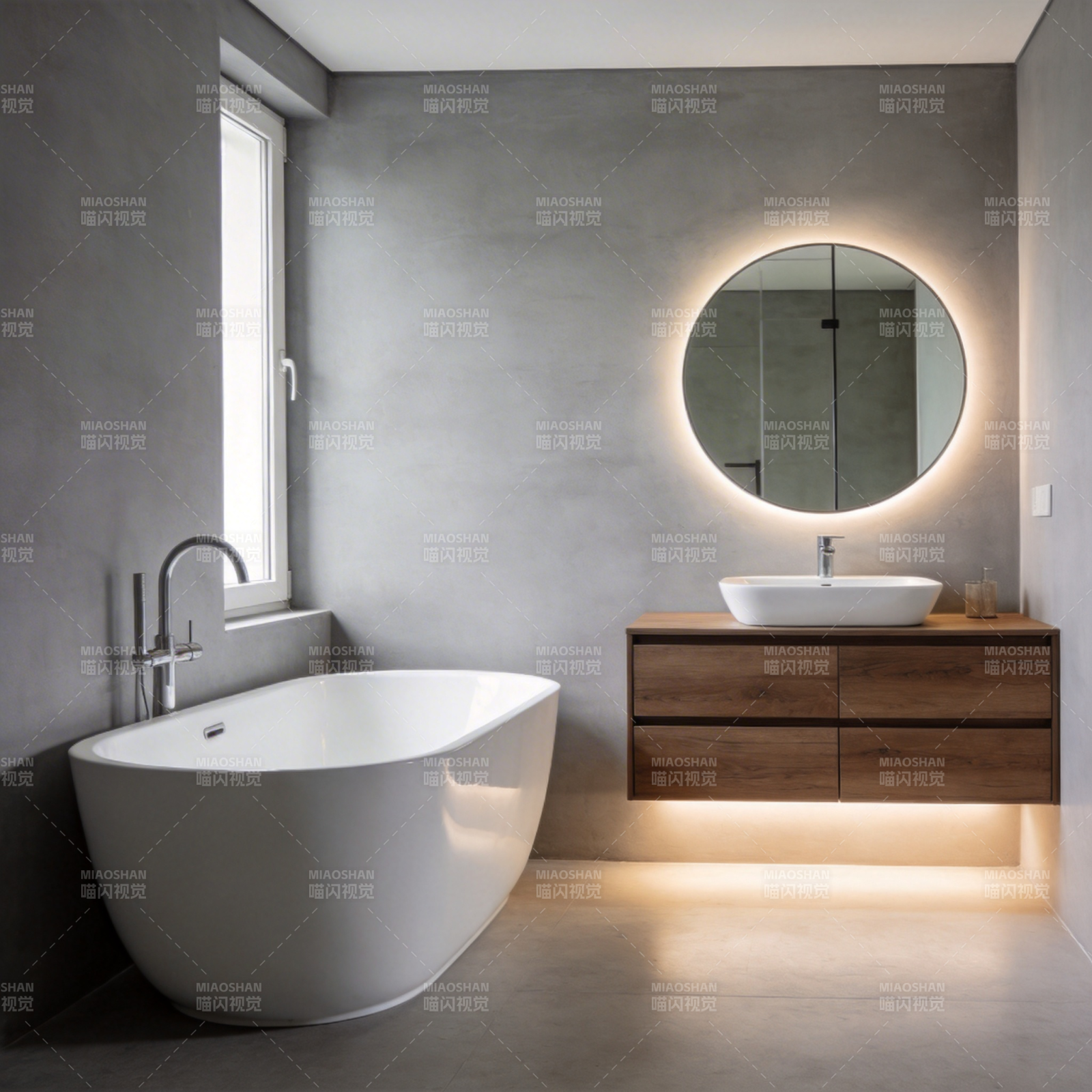 现代简约浴室设计图片