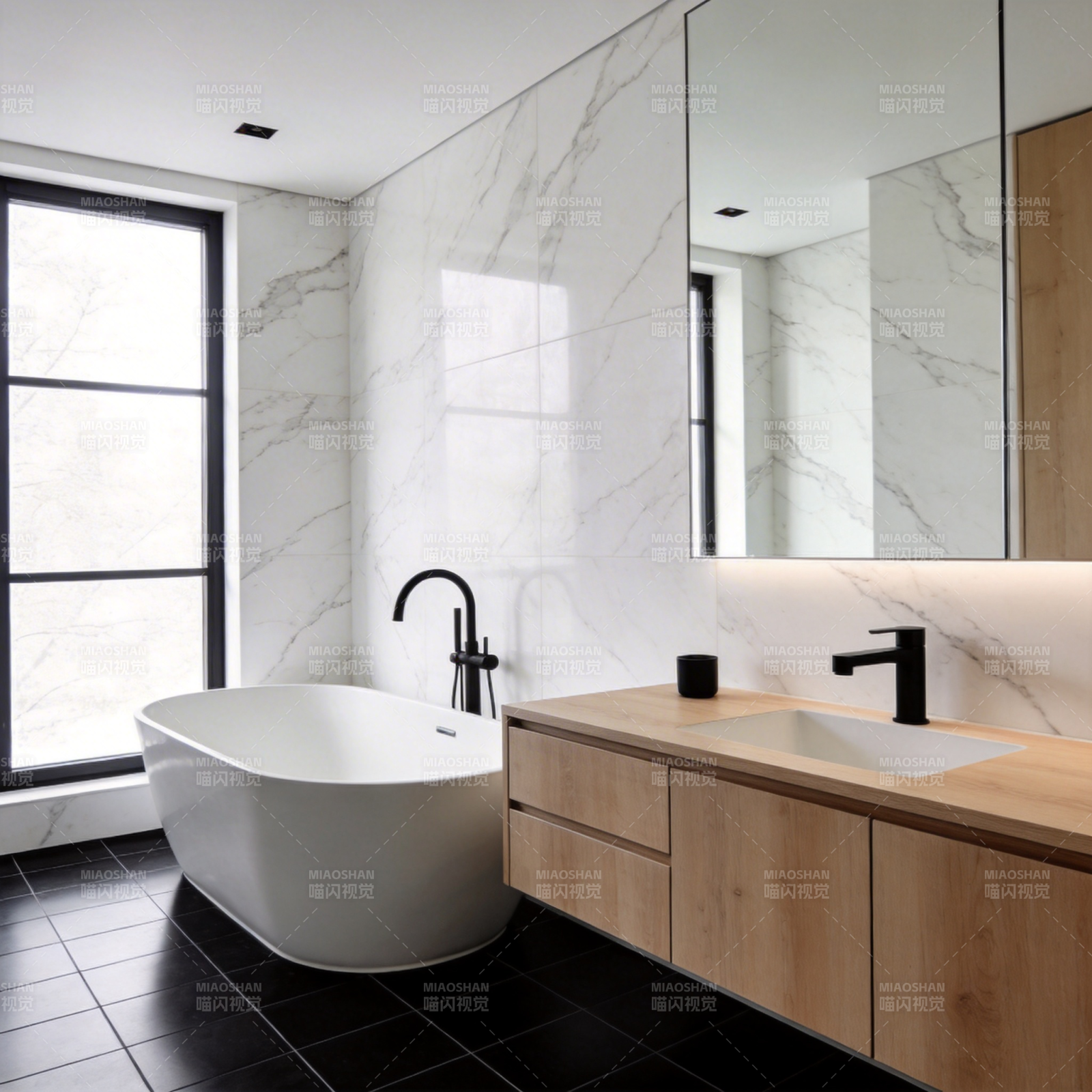 现代简约浴室设计图片