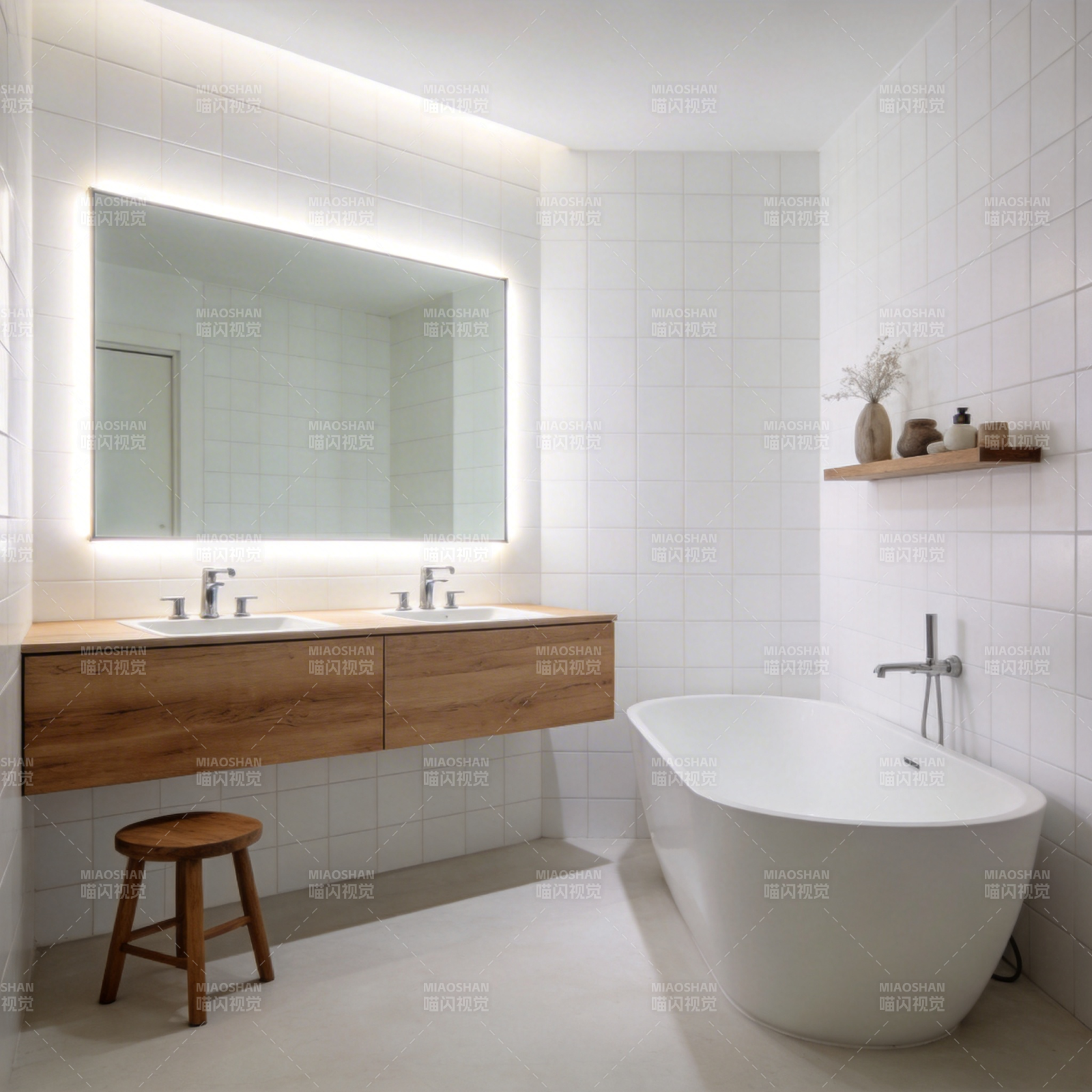 现代简约浴室设计图片