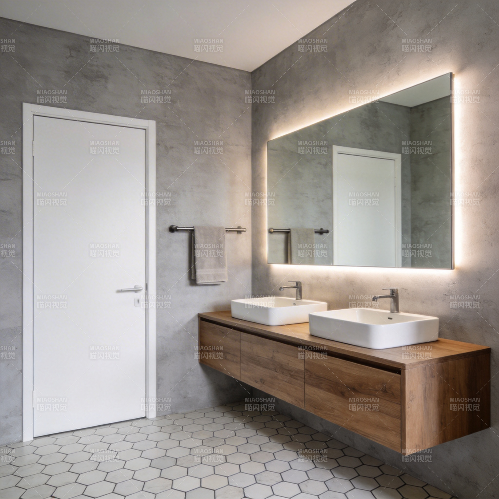 现代简约浴室设计图片