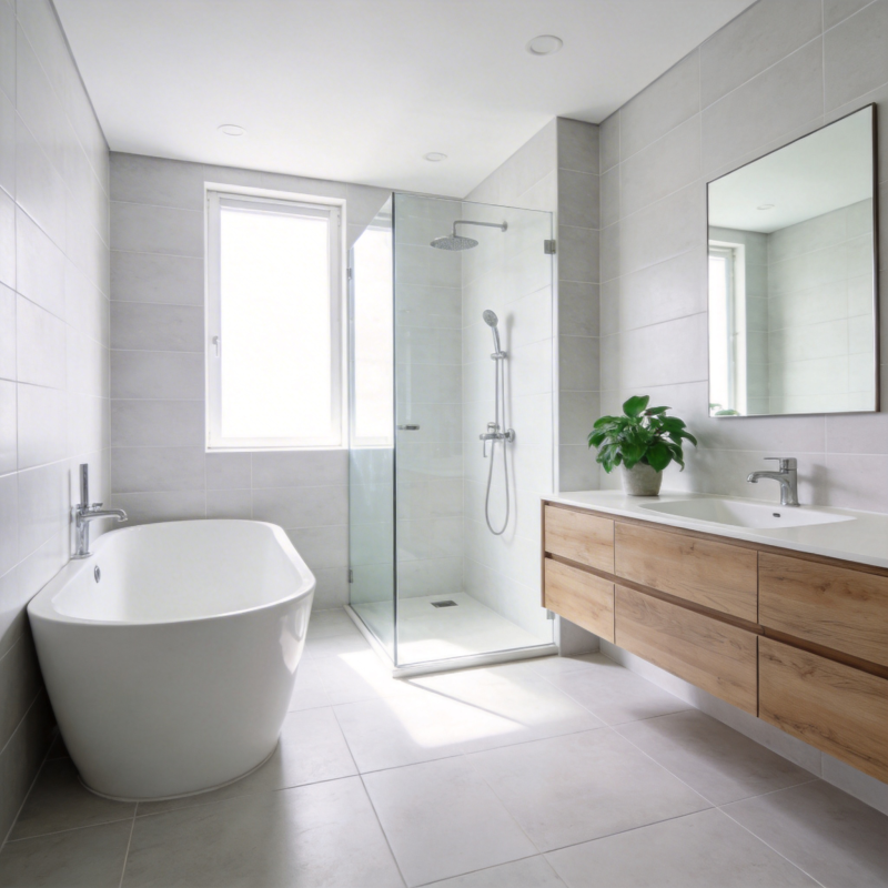 现代简约浴室设计图片