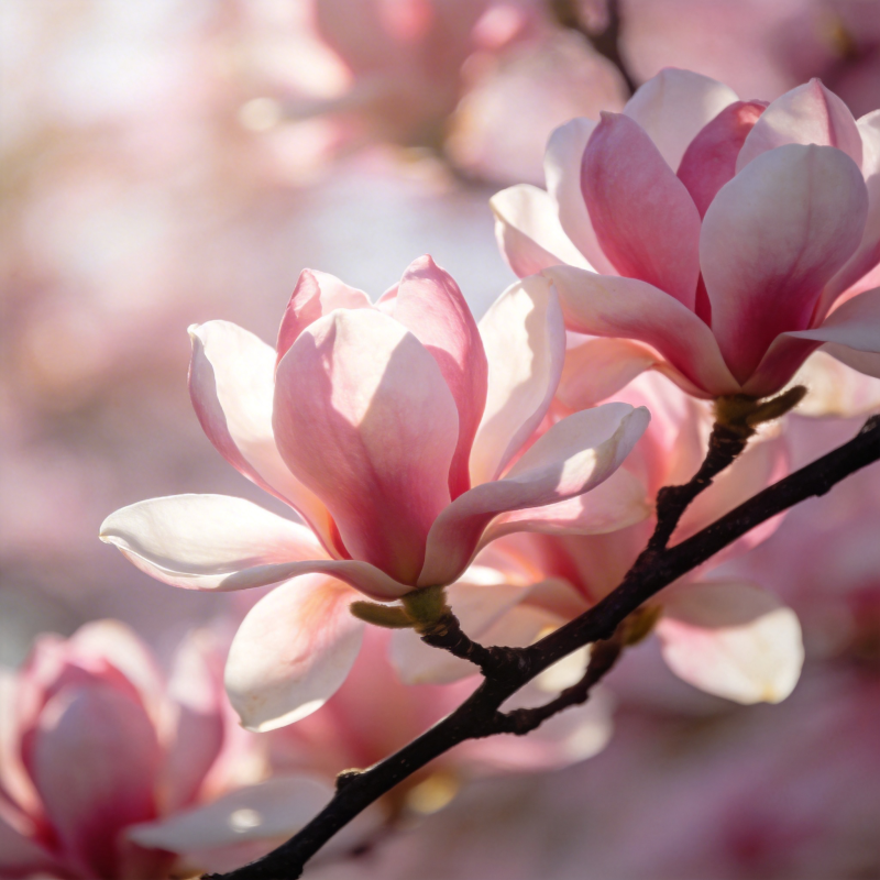 玉兰绽放春意浓图片