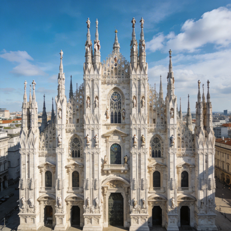 米兰大教堂图片