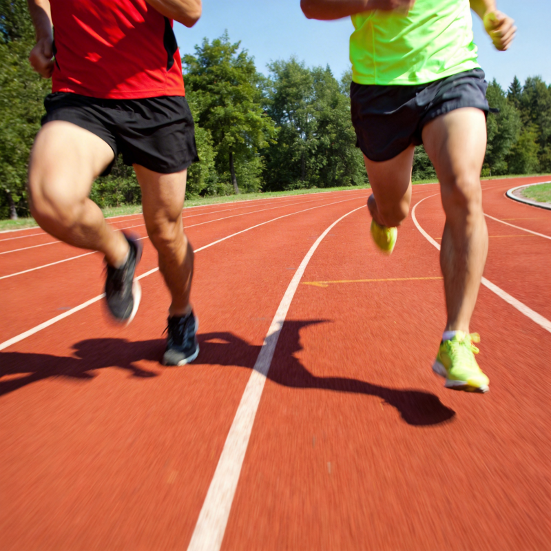 赛道上的竞速瞬间图片