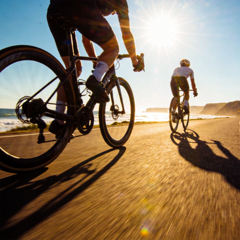 骑行追光之旅图片