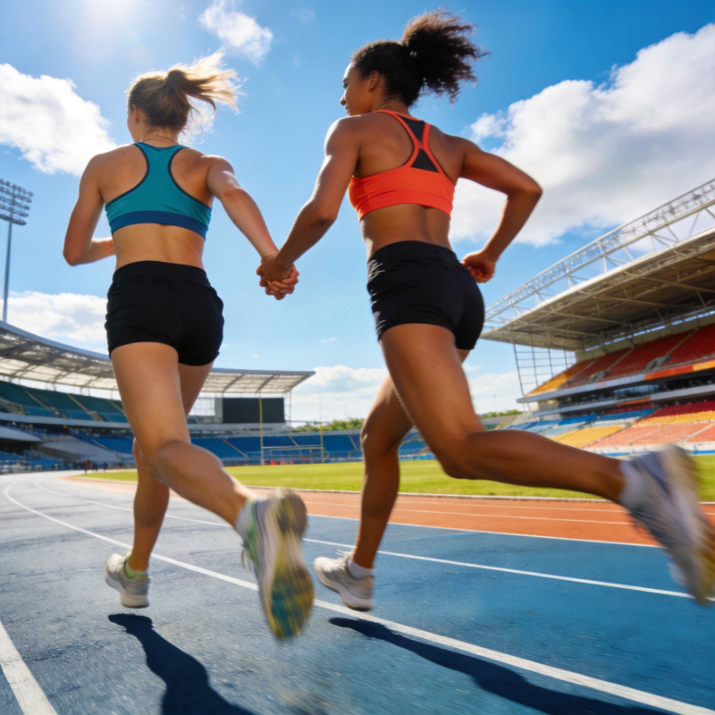 携手奔跑 共逐梦想图片