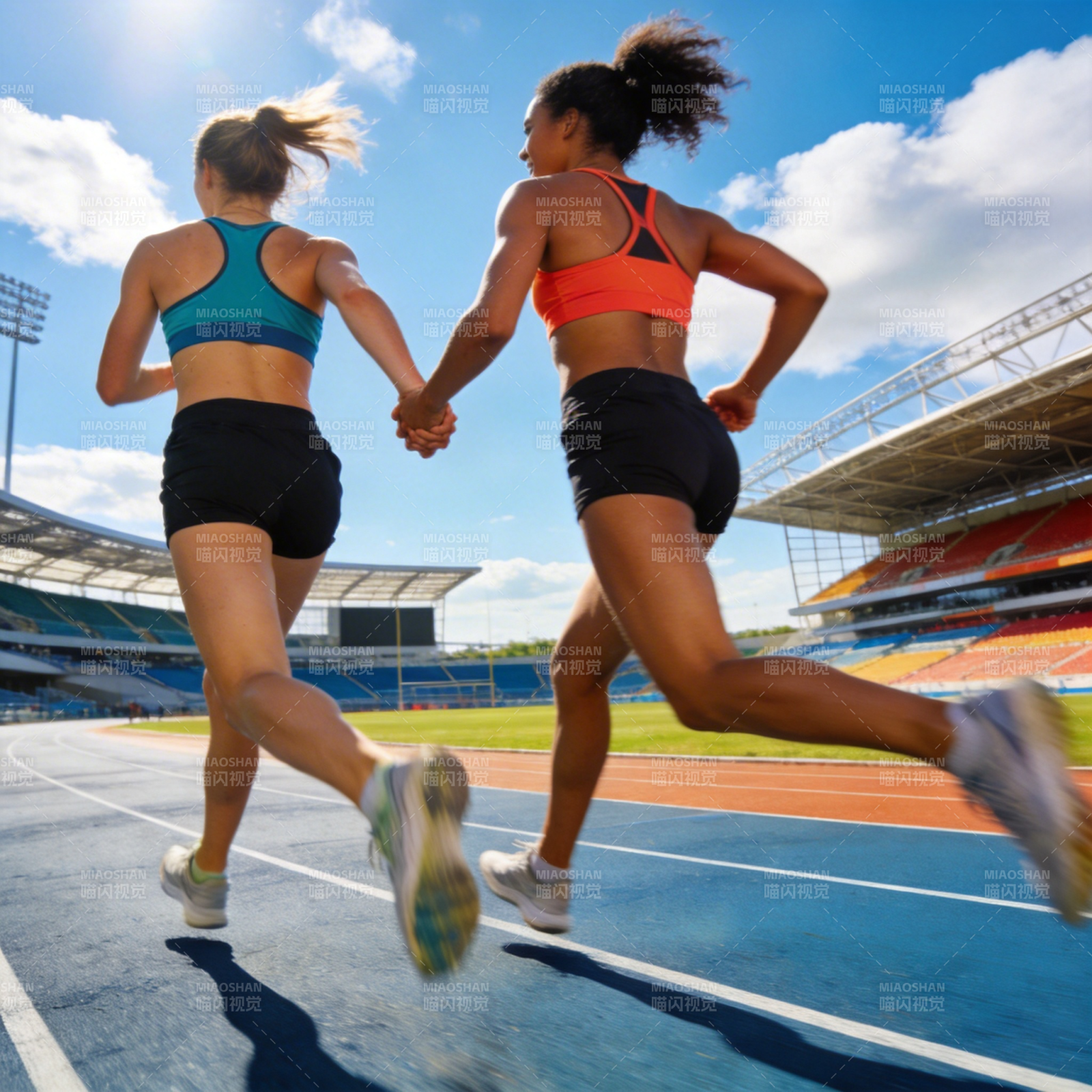 携手奔跑 共逐梦想图片