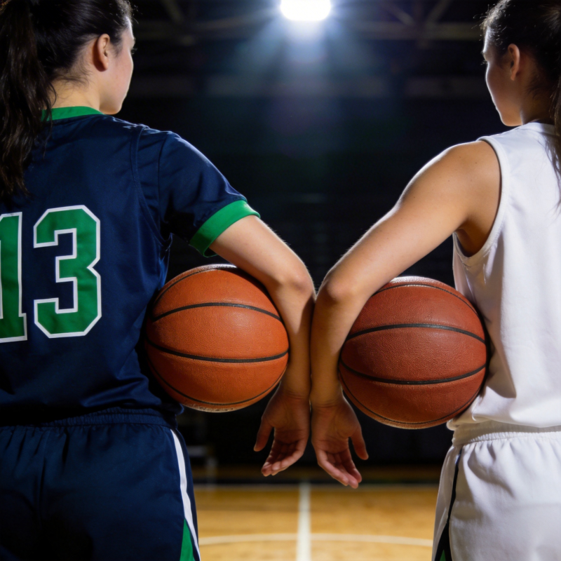 篮球对决 巾帼风采图片