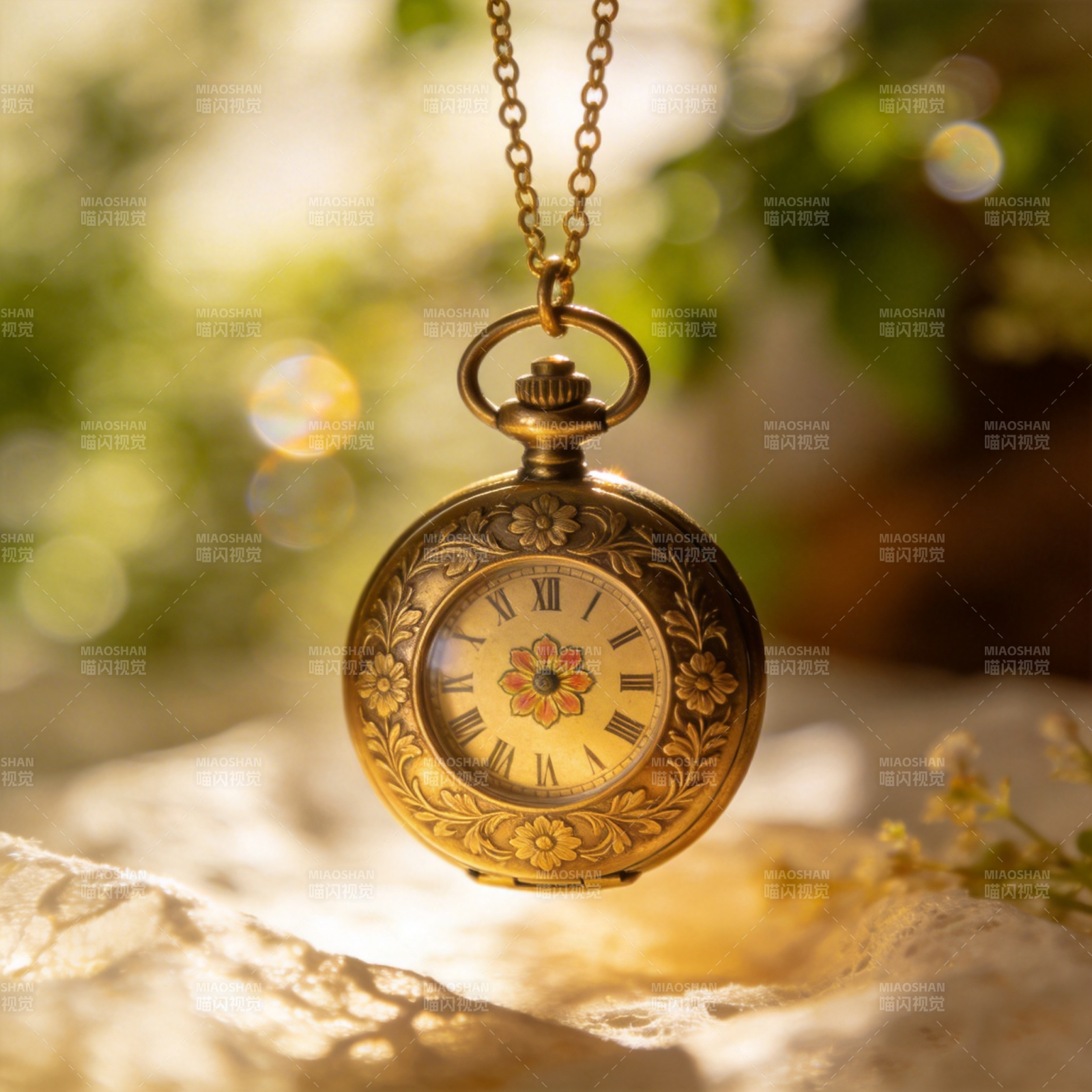 古董怀表静谧时光图片