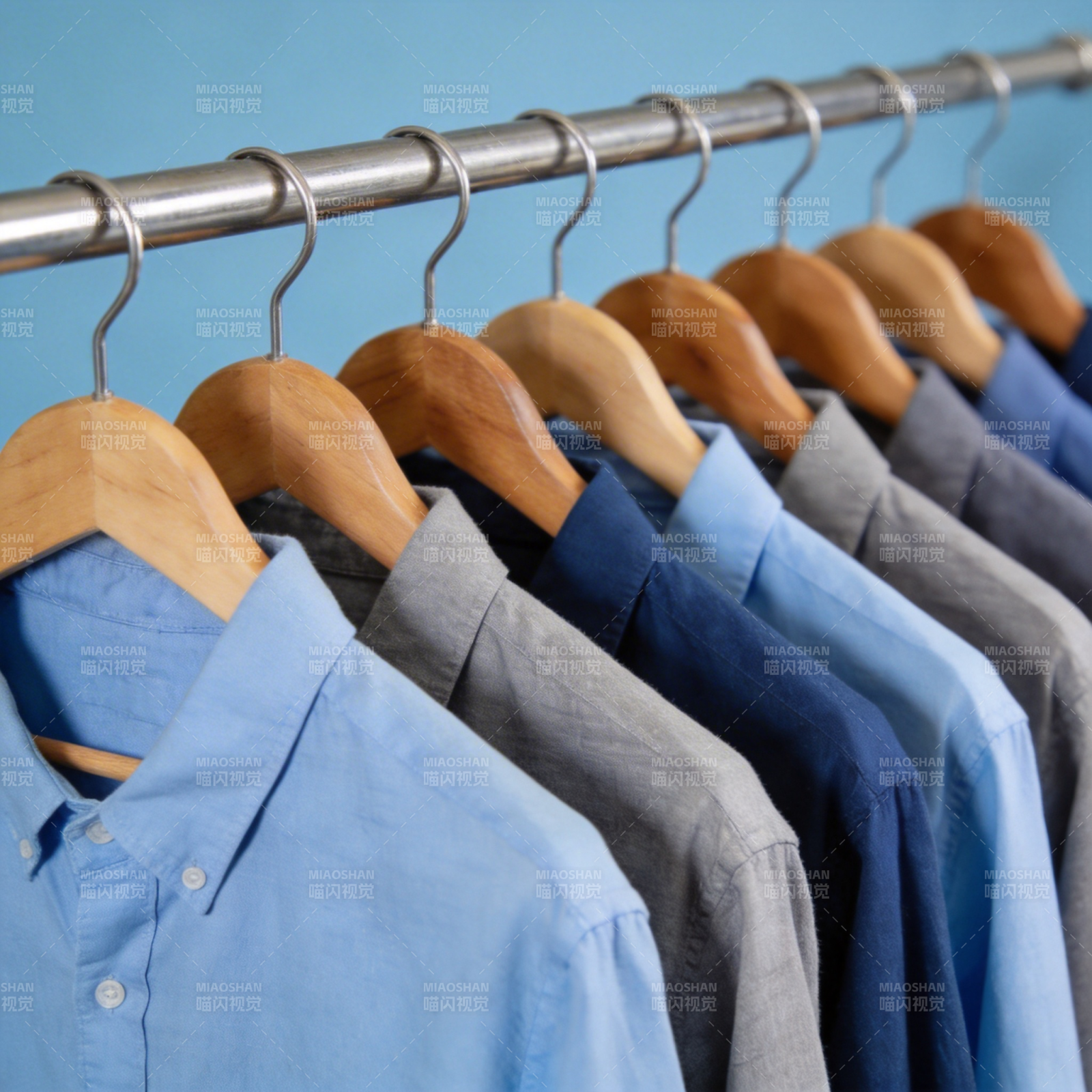 衬衫挂架展示图片