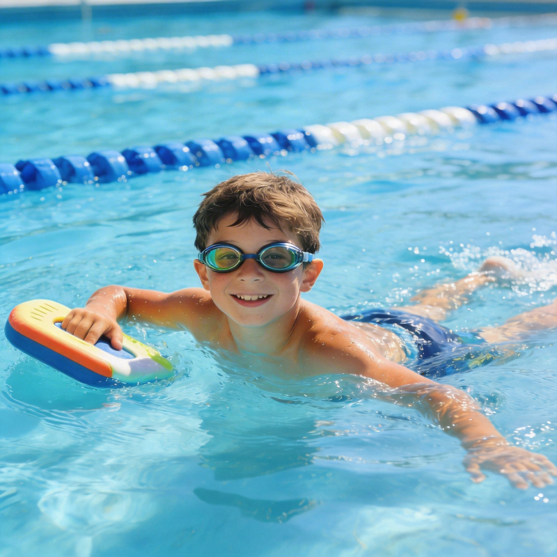 快乐游泳小健将图片