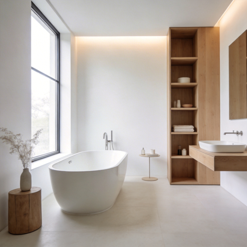 极简浴室设计图片