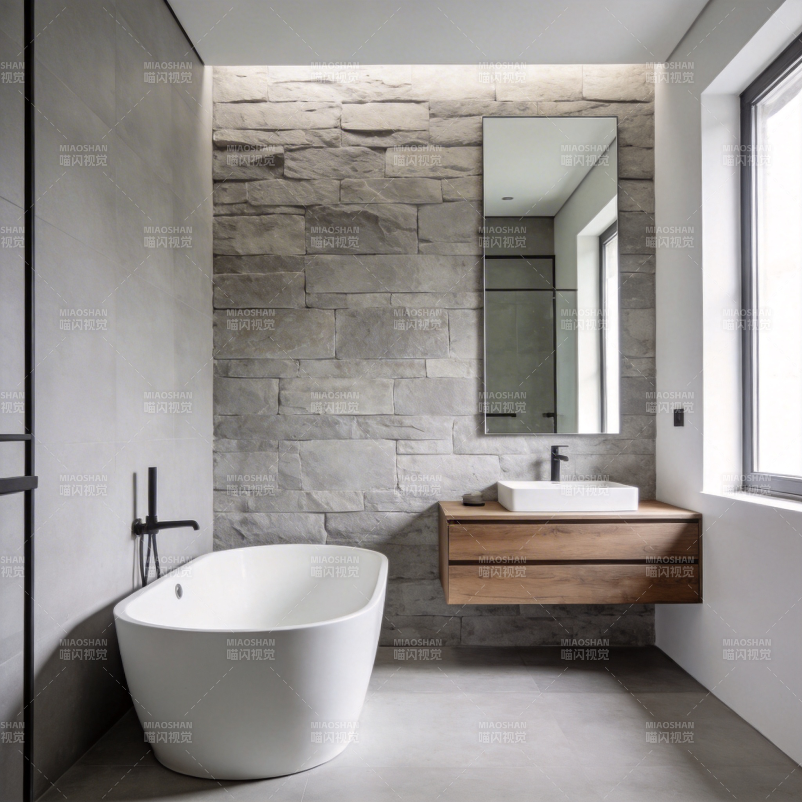 现代简约浴室设计图片