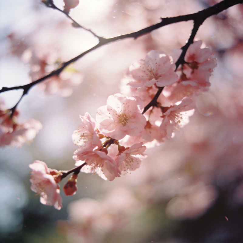 樱花绽放春意浓图片