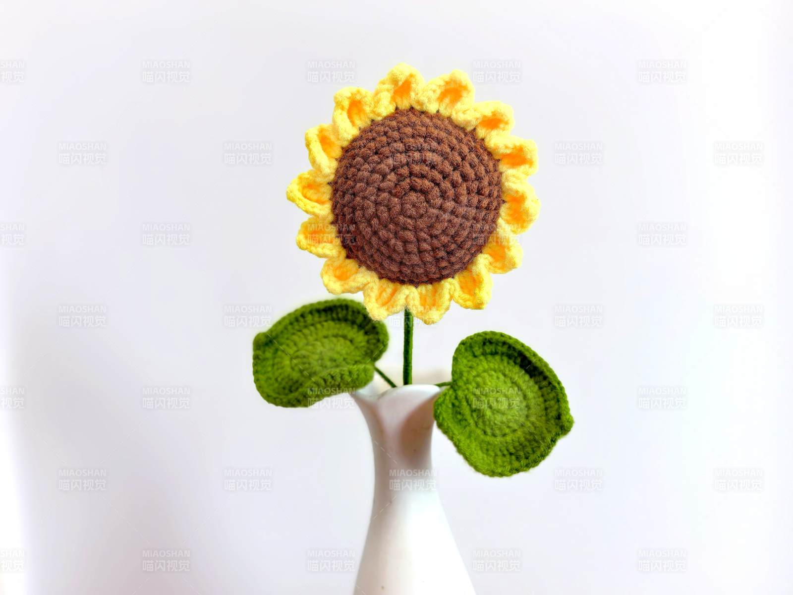 钩织向日葵图片