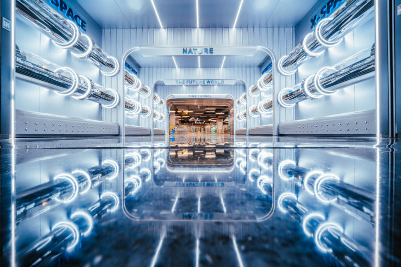 未来科技走廊图片