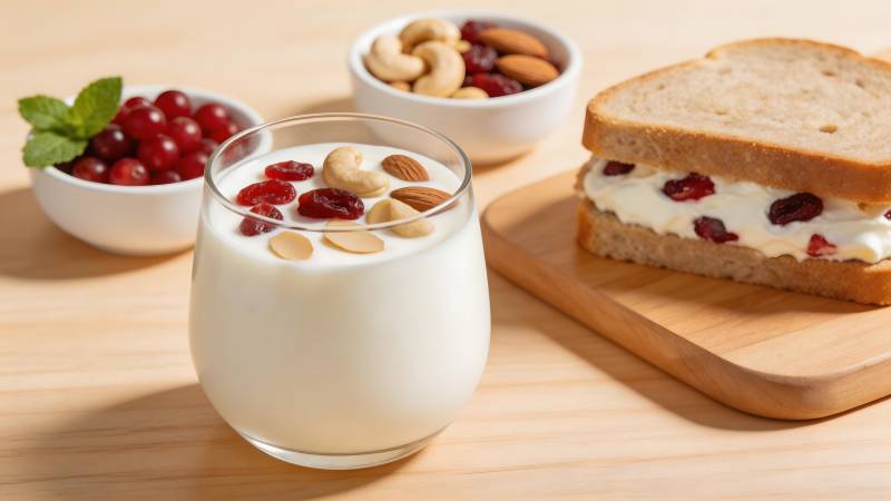 健康早餐组合图片