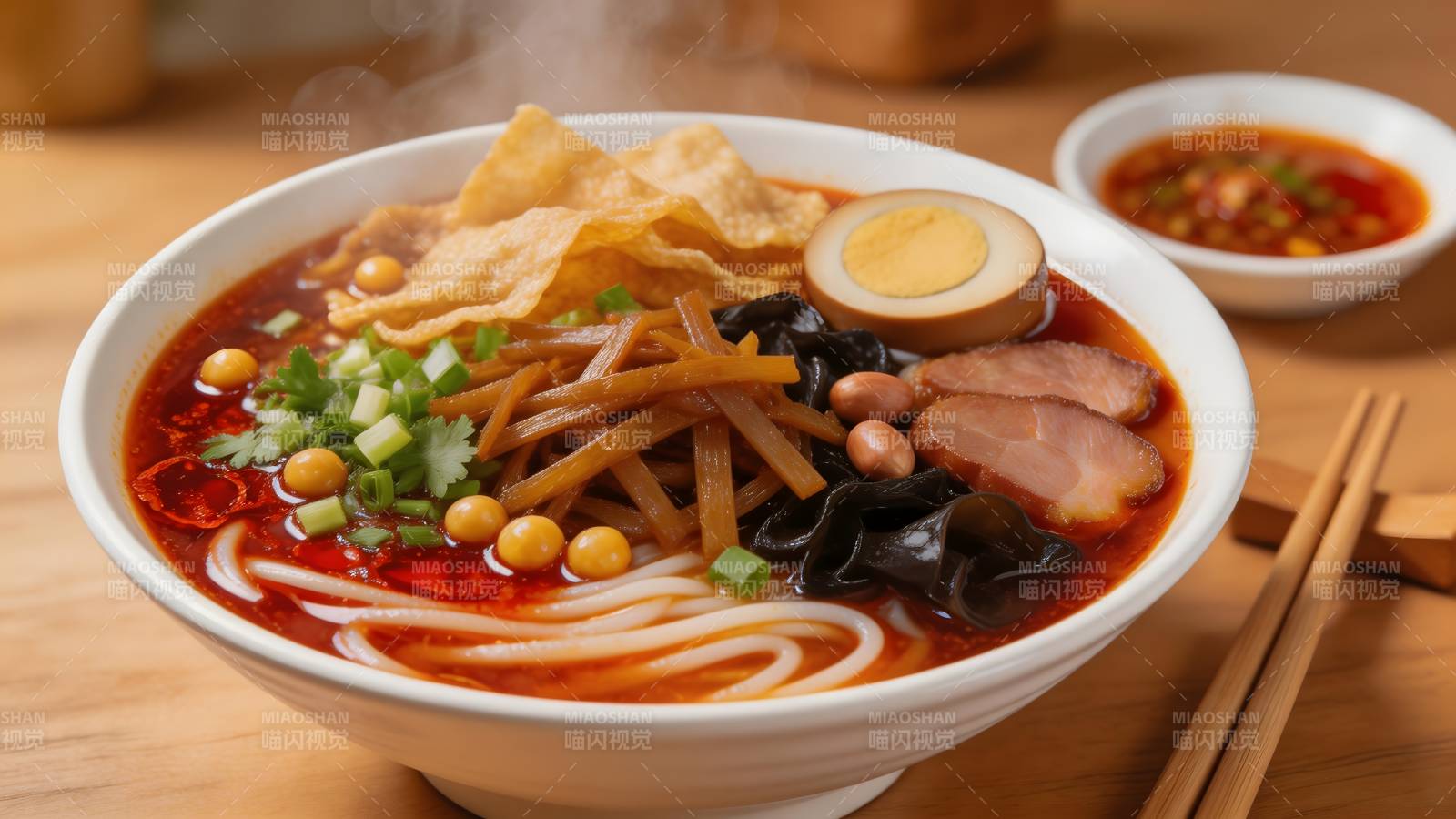 热辣牛肉面图片