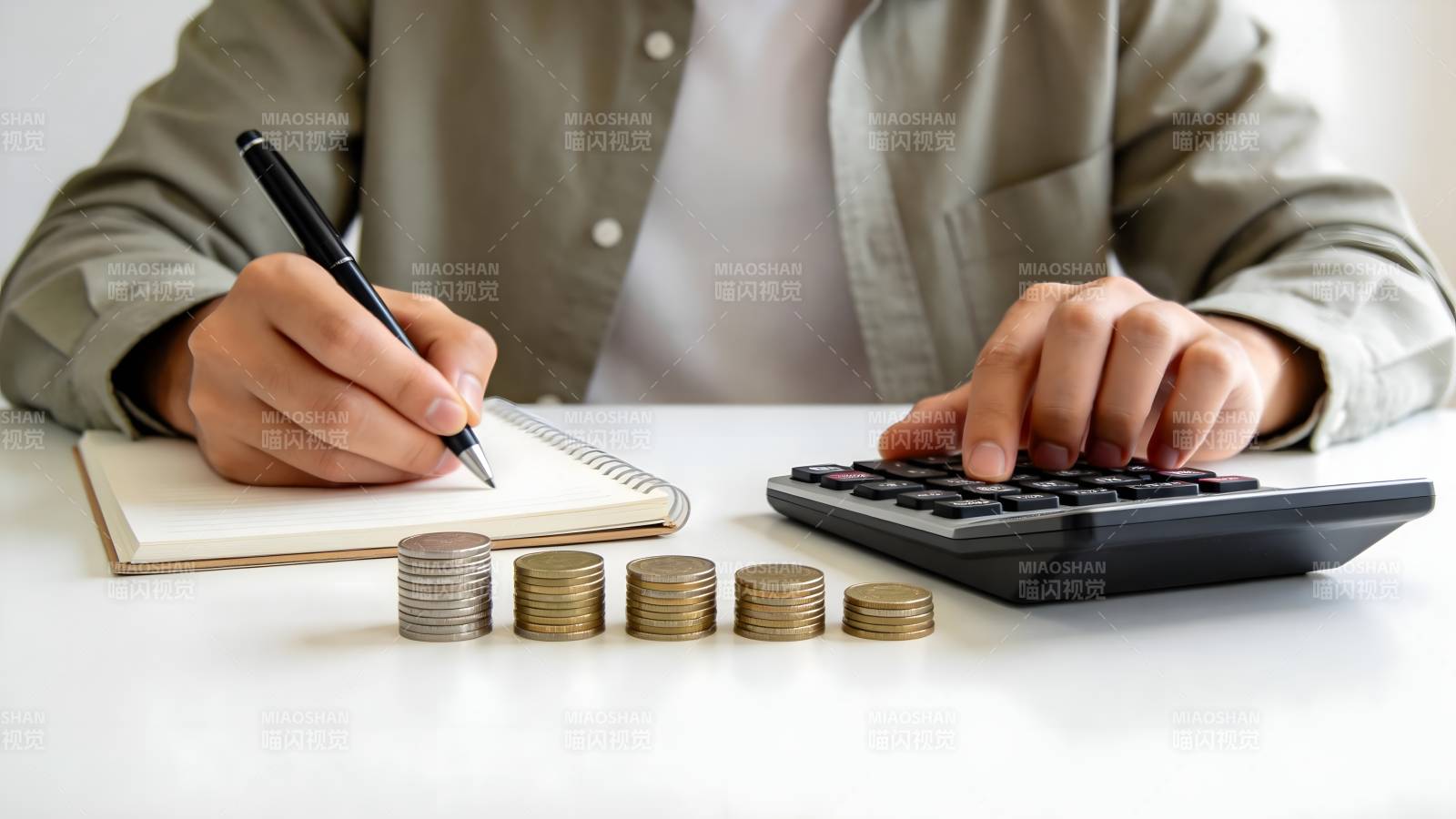 理财计算记账图片