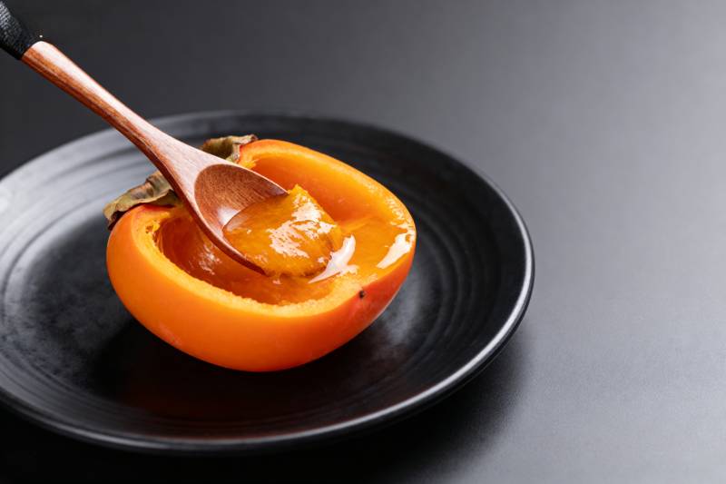 柿子切半配木勺图片