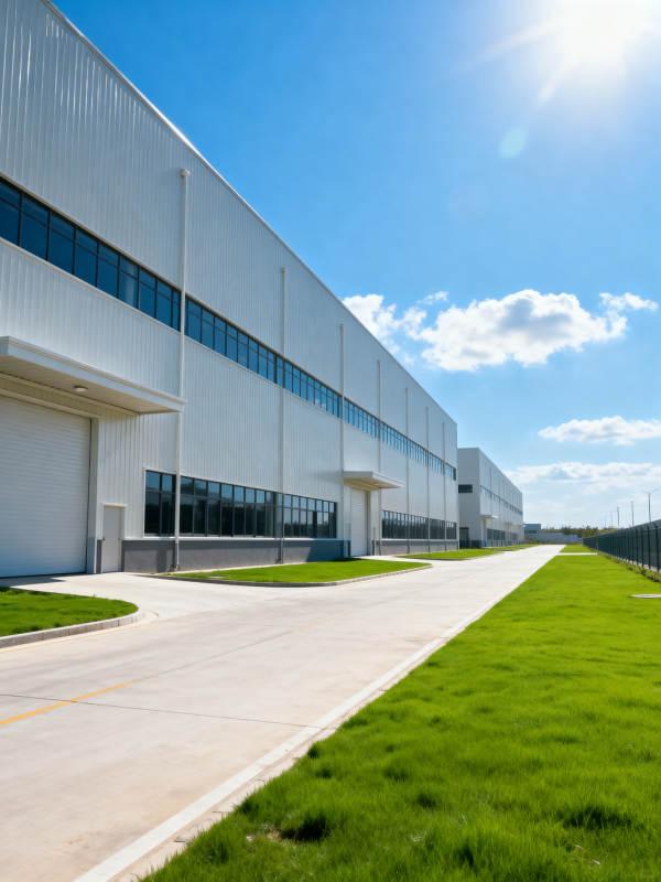 现代化工业厂房图片