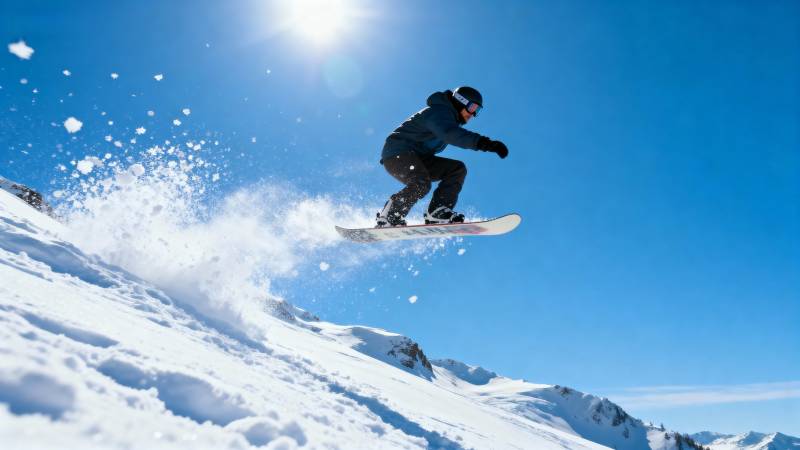 雪上飞驰 尽享冬趣图片