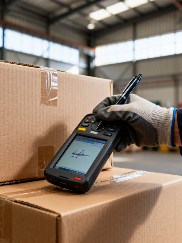 仓库扫码签收图片