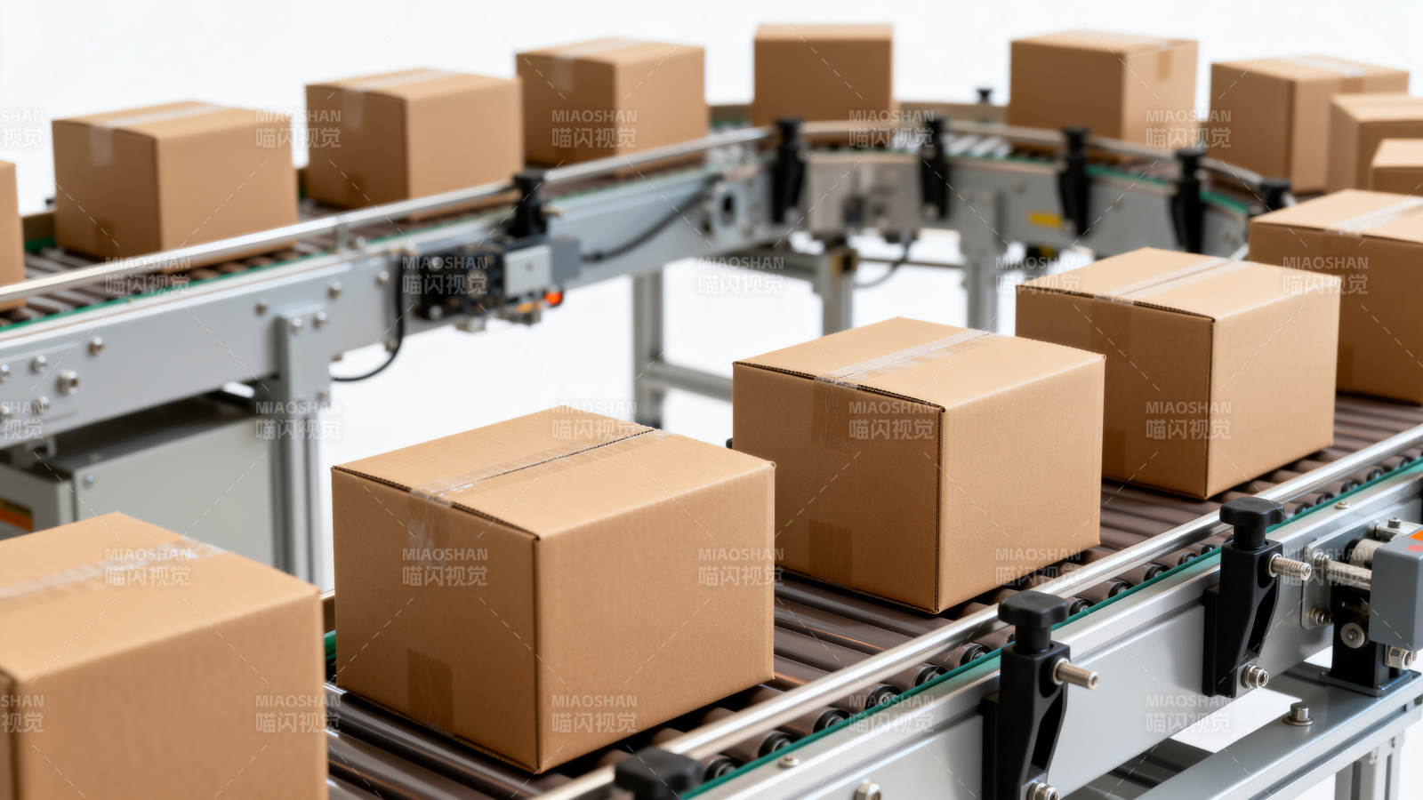 自动化分拣流水线图片