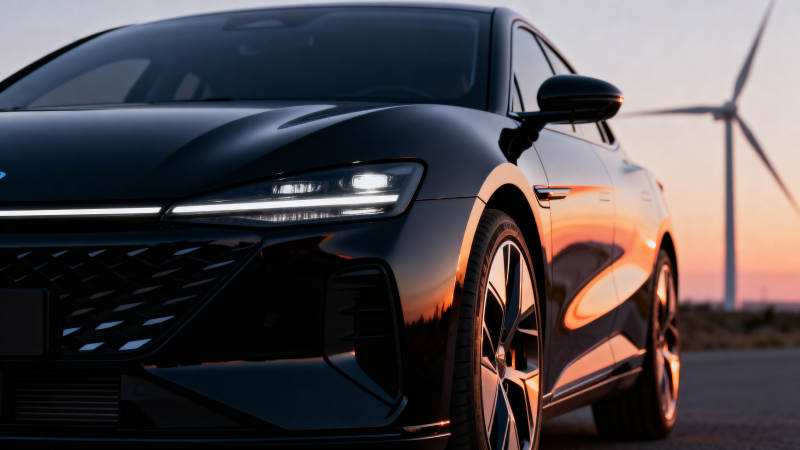 未来之车 风能相伴图片