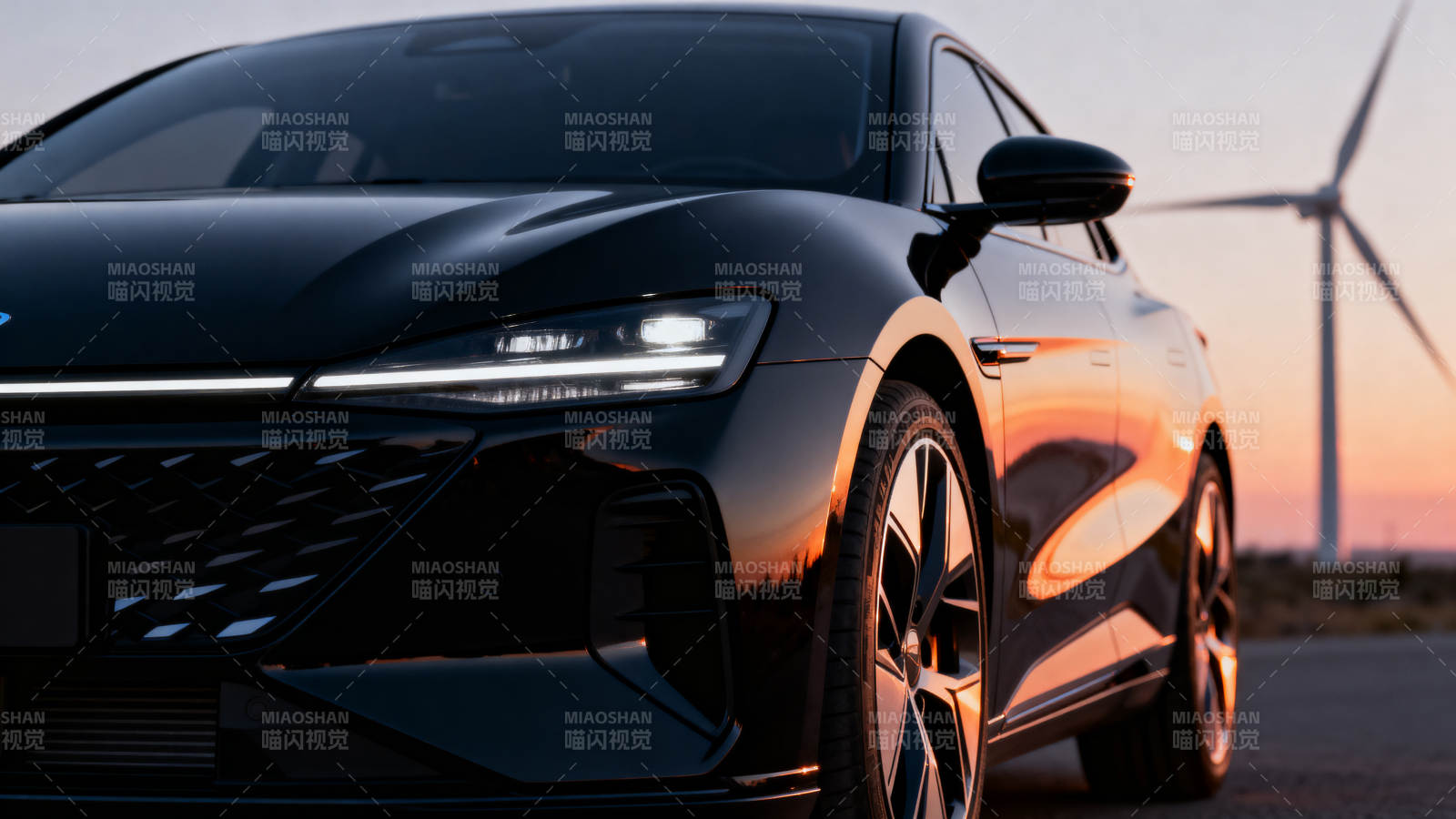 未来之车 风能相伴图片