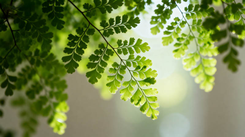 绿叶轻舞 光影斑驳图片