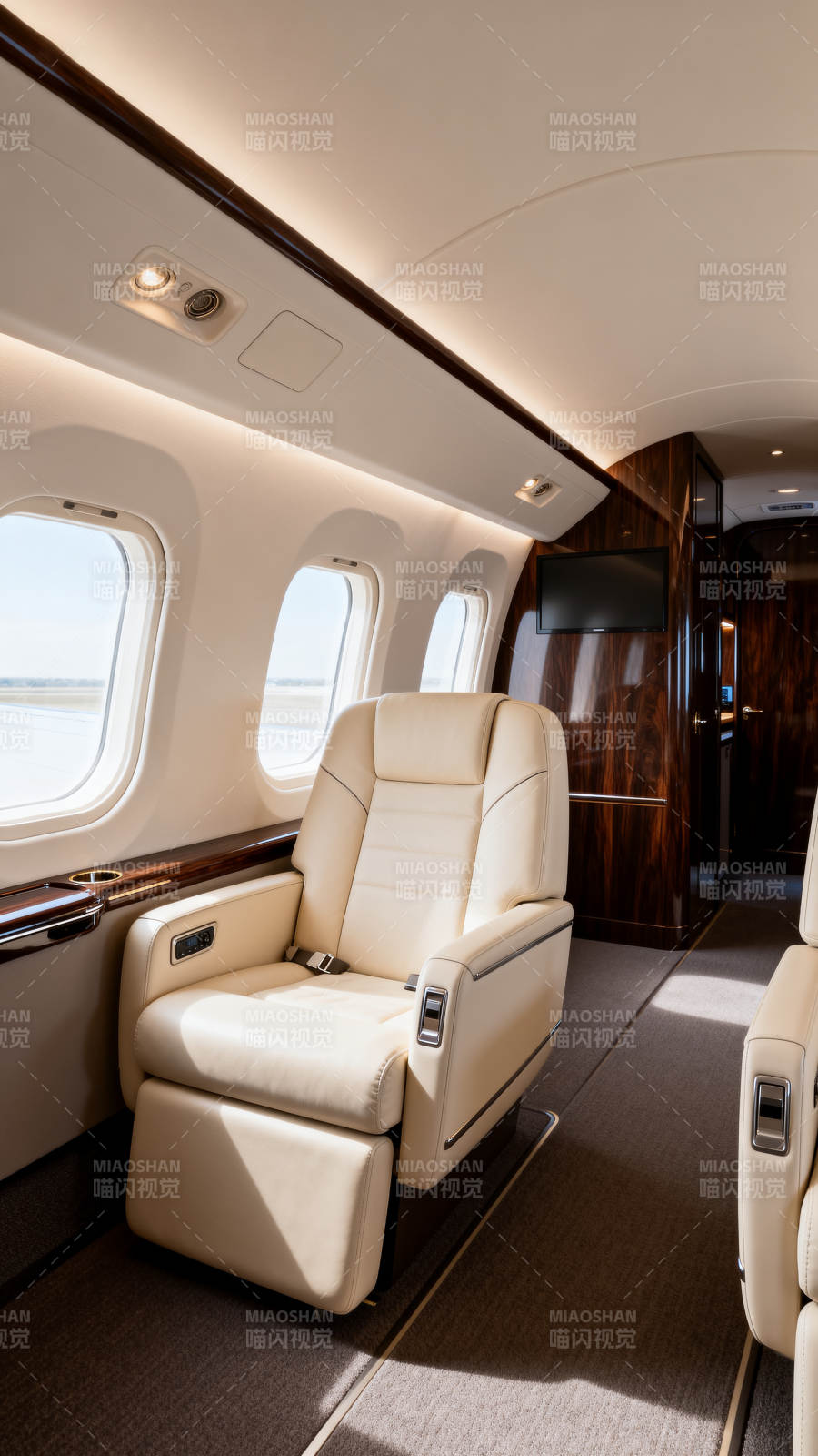 奢华私人飞机舱图片