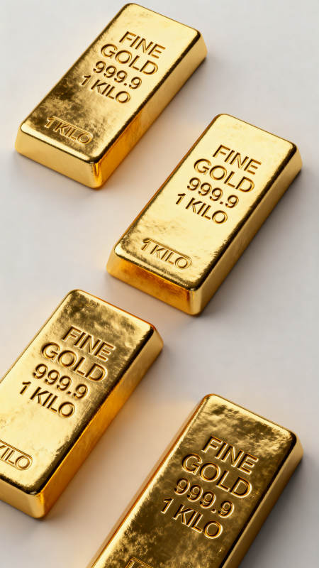 纯金条 闪耀夺目图片